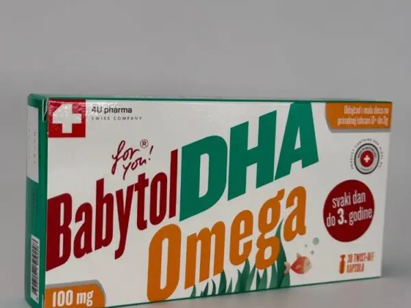 Babytol D3 + DHA Omega 30 twist-off kapsula