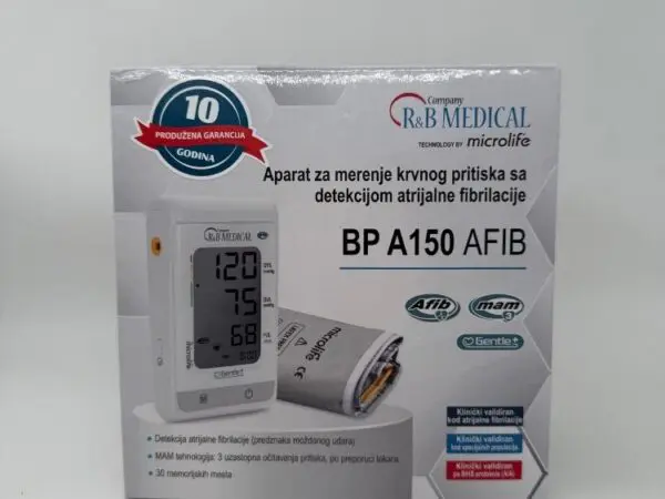 RB MEDICAL APARAT ZA MERENJE PRITISKA ZA NADLAKTICU BP A150 AFIB