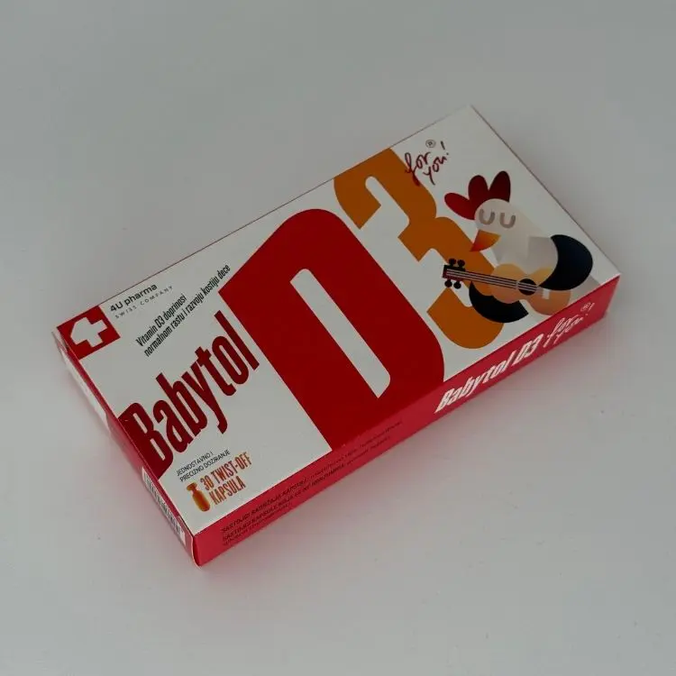 BABYTOL D3 TWIST OFF 30 kapsula