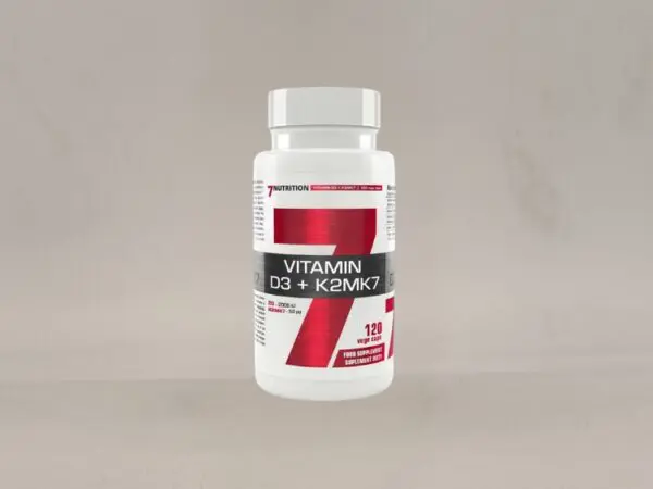 7 NUTRITION VITAMIN D3+K2 MK7 120 kapsula