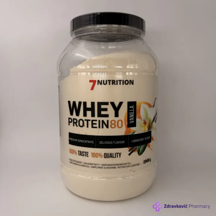 7 NUTRITION WHEY PROTEIN 80 VANILA
