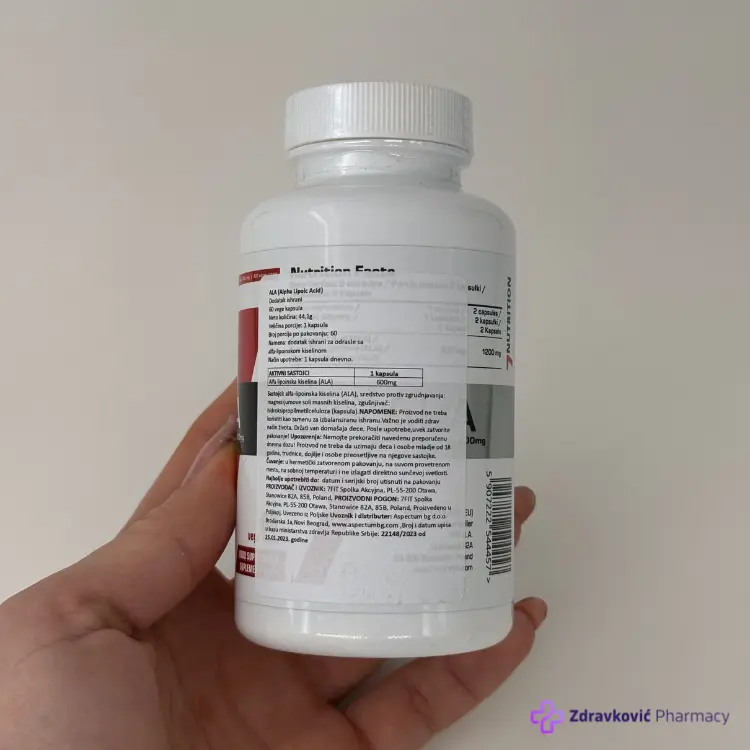 7 Nutrition ALA 600mg (60 kapsula)