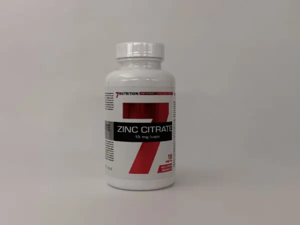 7 Nutrition Zinc Citrate 15mg