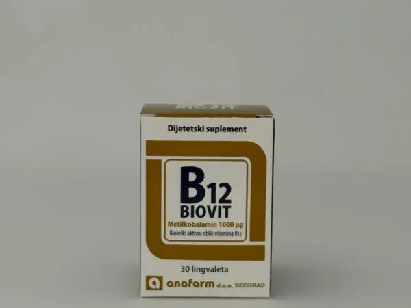 ANAFARM B12 BIOVIT 30 lingvaleta