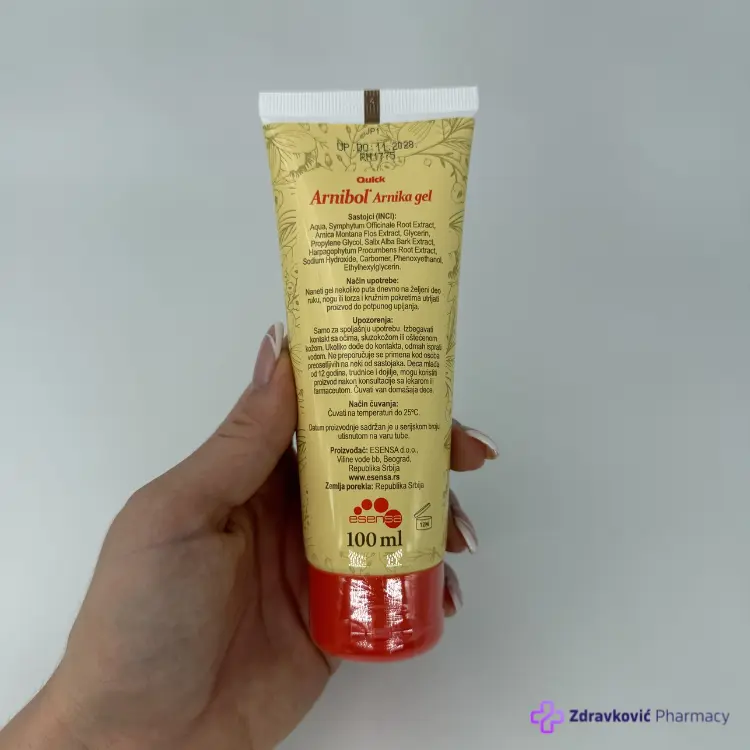 ARNIBOL ARNIKA GEL 100ml - Slika 4