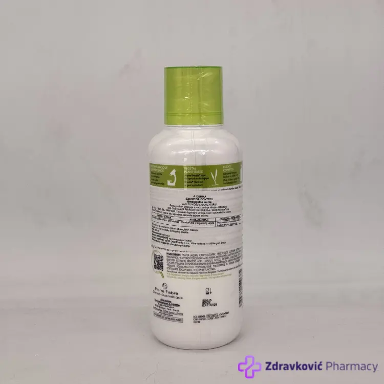 Aderma Exomega Control krema 400ml - Slika 2