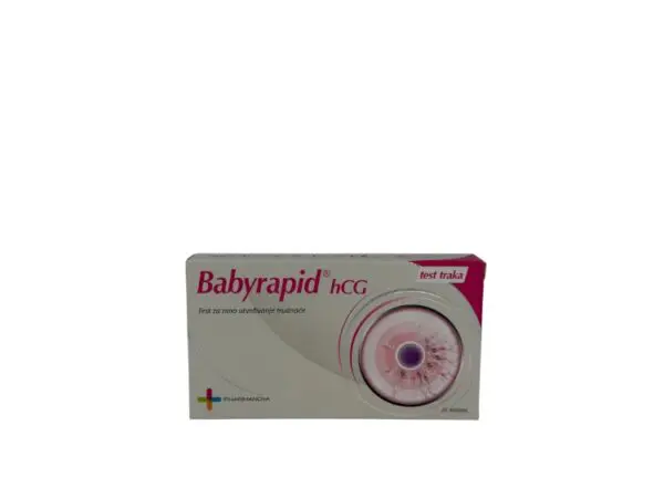 BABYRAPID HCG TEST ZA RANO UTVRĐIVANJE TRUDNOĆE