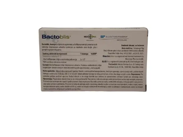 BACTOBLIS LOZENGE 16 kom