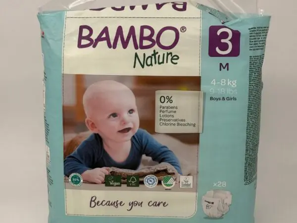 BAMBO NATURE ECO-FRIENDLY 3 -28 komada