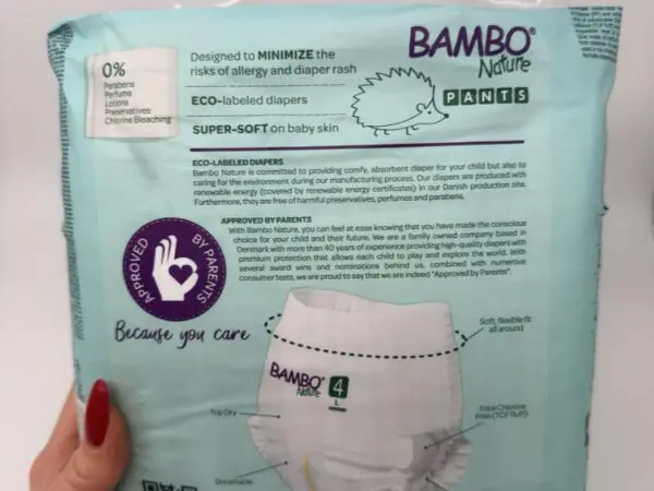 BAMBO NATURE ECO-FRIENDLY PANTS 4 - 20komada