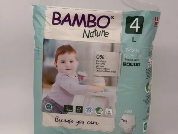 BAMBO NATURE ECO-FRIENDLY PANTS 4 -20komada