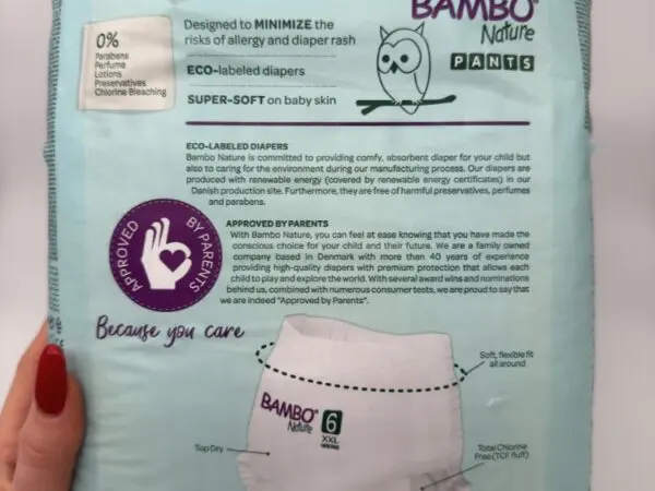 BAMBO NATURE ECO-FRIENDLY PANTS 6 -18 komada