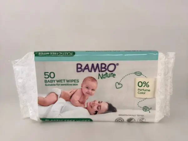 BAMBO NATURE ECO VLAZNE MARAMICE -50 komada