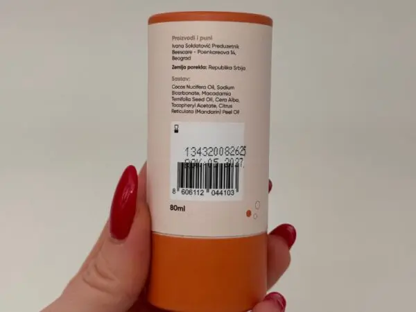 BEE'S CARE PRIRODNI DEZODORANS MANDARINA 80-ml