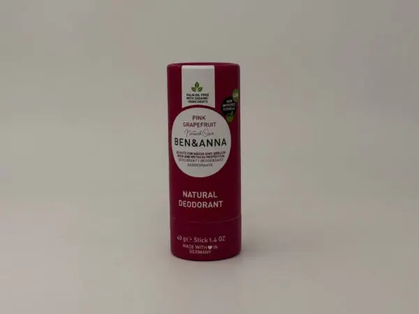 BEN & ANNA NATURAL DEZODORANS PINK GRAPEFRUIT