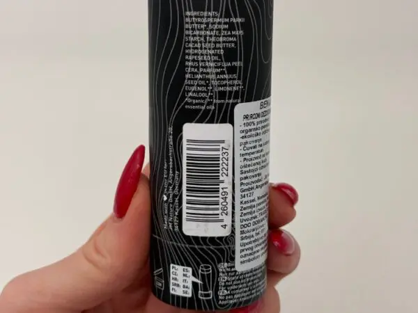 BEN & ANNA NATURAL DEZODORANS URBAN BLACK 40 g
