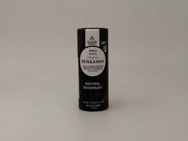 BEN & ANNA NATURAL DEZODORANS URBAN BLACK 40g