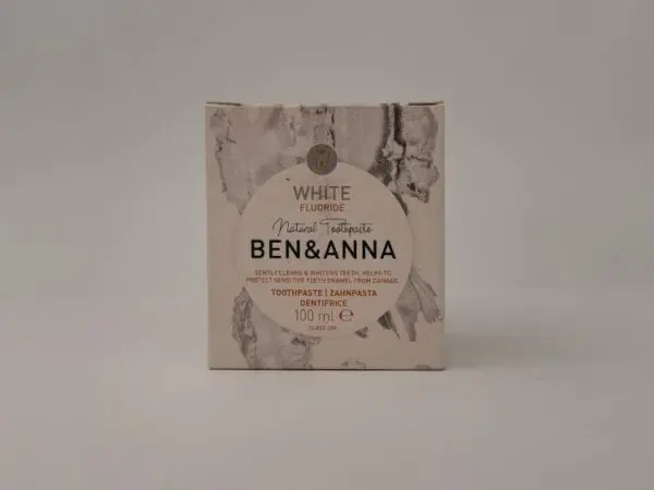 BEN & ANNA PASTA ZA ZUBE WHITE FLUORID 100 ml