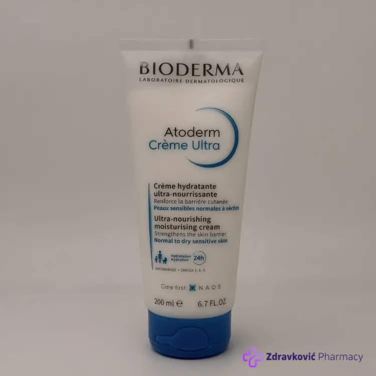BIODERMA ATODERM HRANLJIVA KREMA ZA LICE I TELO 200ml