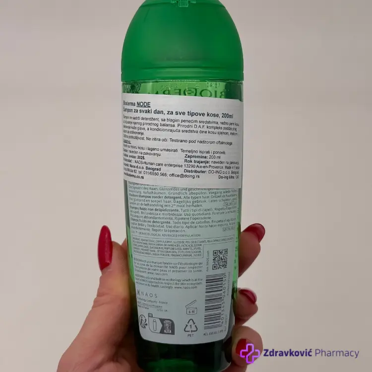 BIODERMA NODE ŠAMPON ZA SVAKI DAN 200 ml