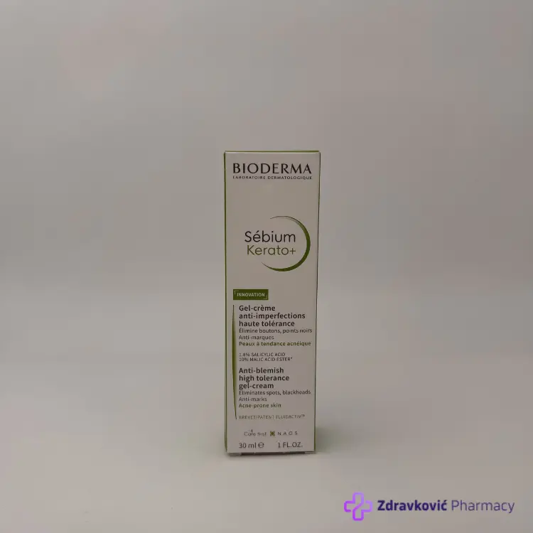 BIODERMA SEBIUM KERATO+ GEL KREMA 30ml