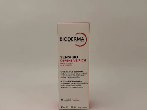 BIODERMA SENSIBIO DEFENSIVE RICH KREMA ZA OSETLJIVU KOZU 40ml