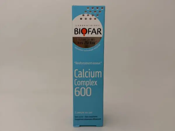 BIOFAR CALCIUM COMPLEX 600 15 šumećih tableta