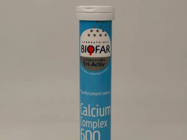 BIOFAR CALCIUM COMPLEX 600 -15 šumećih tableta
