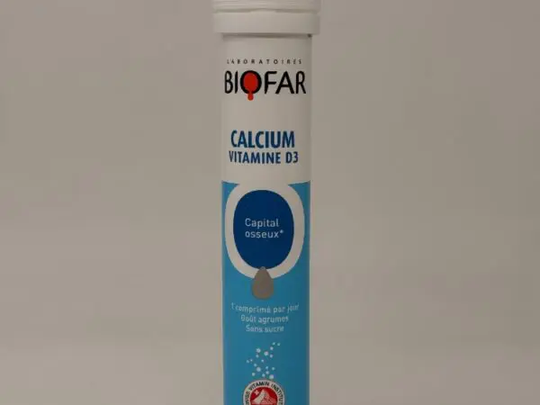 BIOFAR KALCIJUM 500mg +D3 -20 šumećih tableta