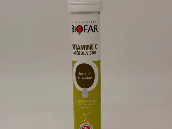 BIOFAR VITAMIN C ACEROLA 500mg -20 šumećih tableta