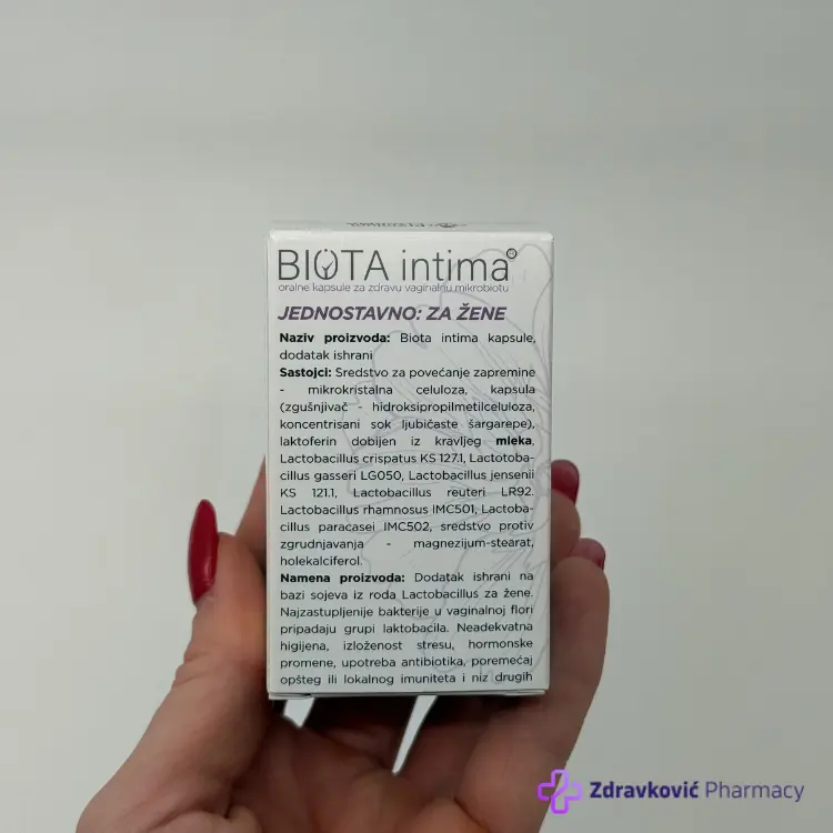 BIOTA INTIMA VAGINALNI PROBIOTIK -30 kapsula
