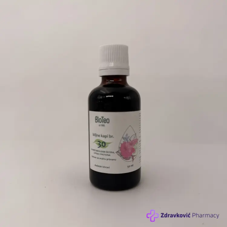 BIOTEO KOMPLET BR. 2 KOD ŠEĆERNE BOLESTI (DIJABETESA) 2x50ml