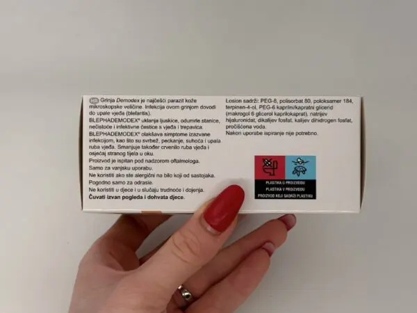 BLEPHADEMODEX KRPICE ZA ČIŠČENJE OKA 30 komada