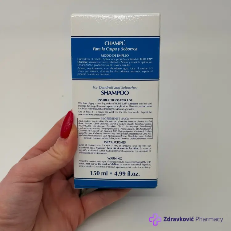 BLUE CAP ŠAMPON 150 ml