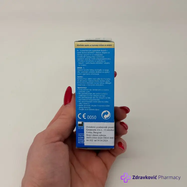 BOSTON ADVANCE CLEANER RASTVOR ZA ČIŠĆENJE SOČIVA 30 ml