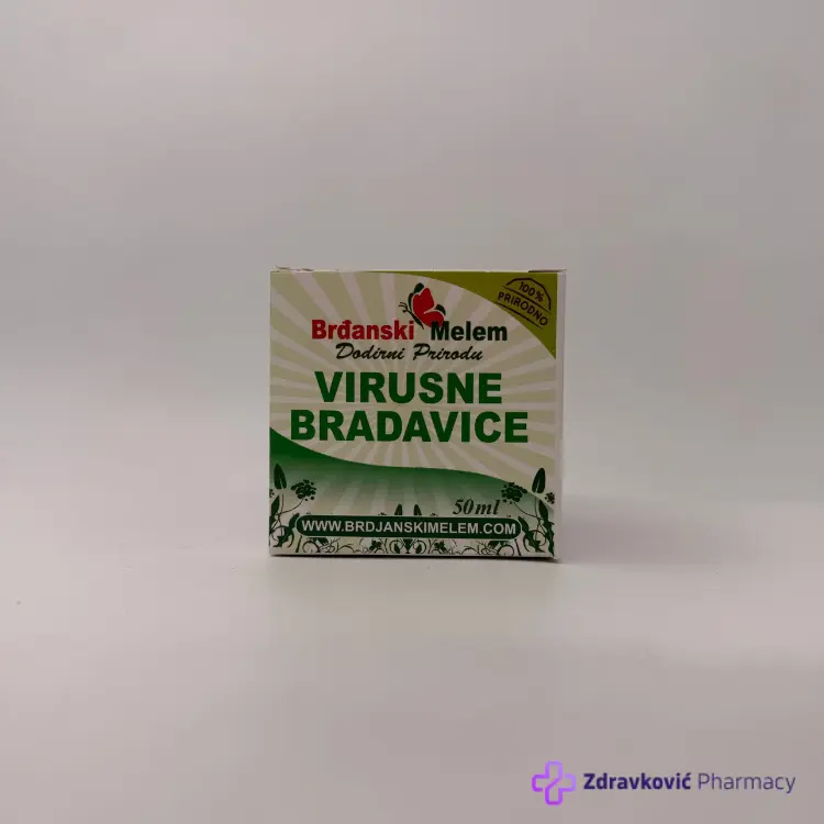 BRDJANSKI MELEM PROTIV VIRUSNIH BRADAVICA 50 ml