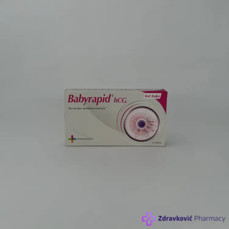 Babyrapid Test za trudnoću hCG, traka - Slika 2