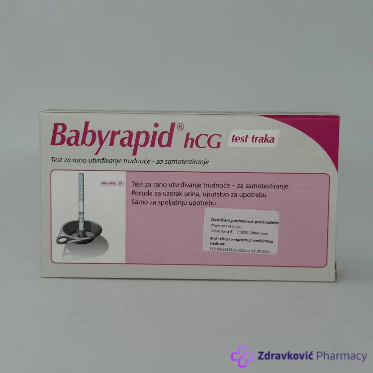 Babyrapid Test za trudnoću hCG, traka