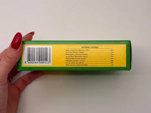 ČAJ BROJ 12 -NEFROLIT MIX- ZA OČUVANJE NORMALNE FUNKCIJE BUBREGA 100 g IJP