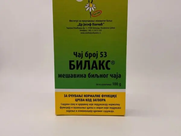 ČAJ BROJ 53 -BILAX 100g IJP