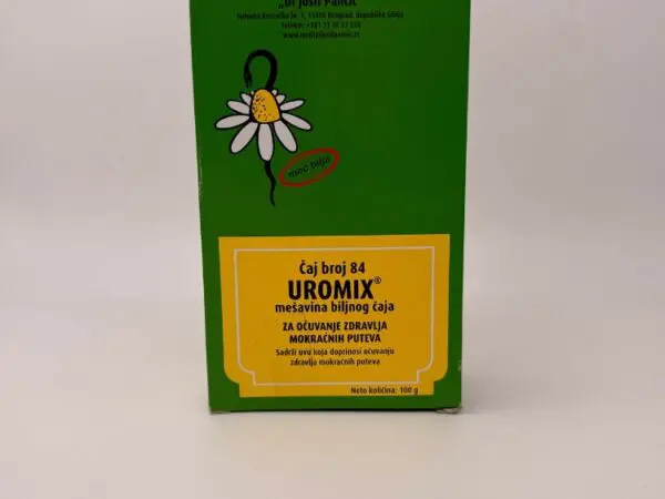 ČAJ BROJ 84 -UROMIX- ZA OČUVANJE ZDRAVLJA MOKRAĆNIH PUTEVA 100g IJP