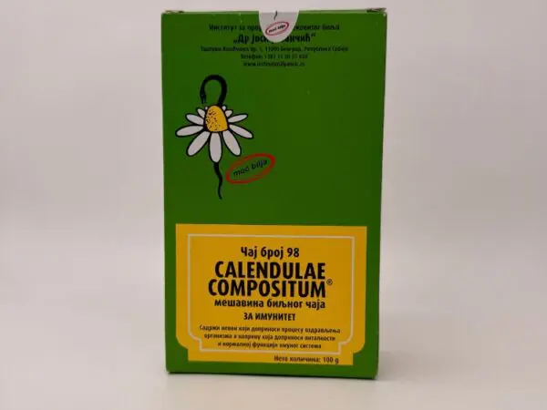 ČAJ BROJ 98 CALENDULAE COMPOSITUM (ZA IMUNITET).100g IJP