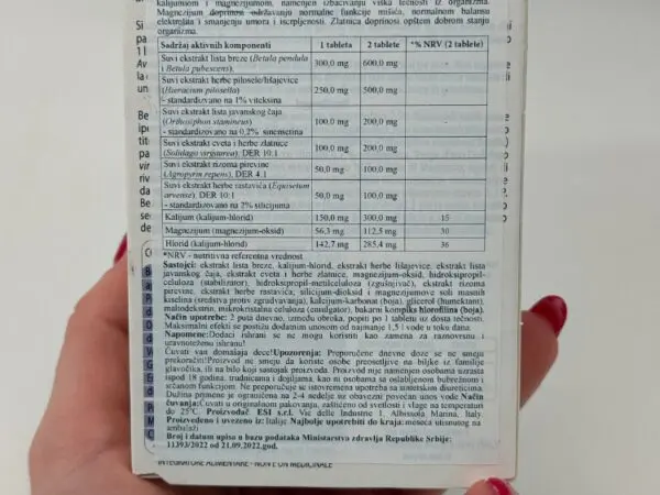 ESI DIURERBE FORTE 40 tableta