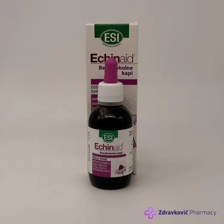ESI ECHINAID BEZALKOHOLNE KAPI SA EHINACEOM 50 ml