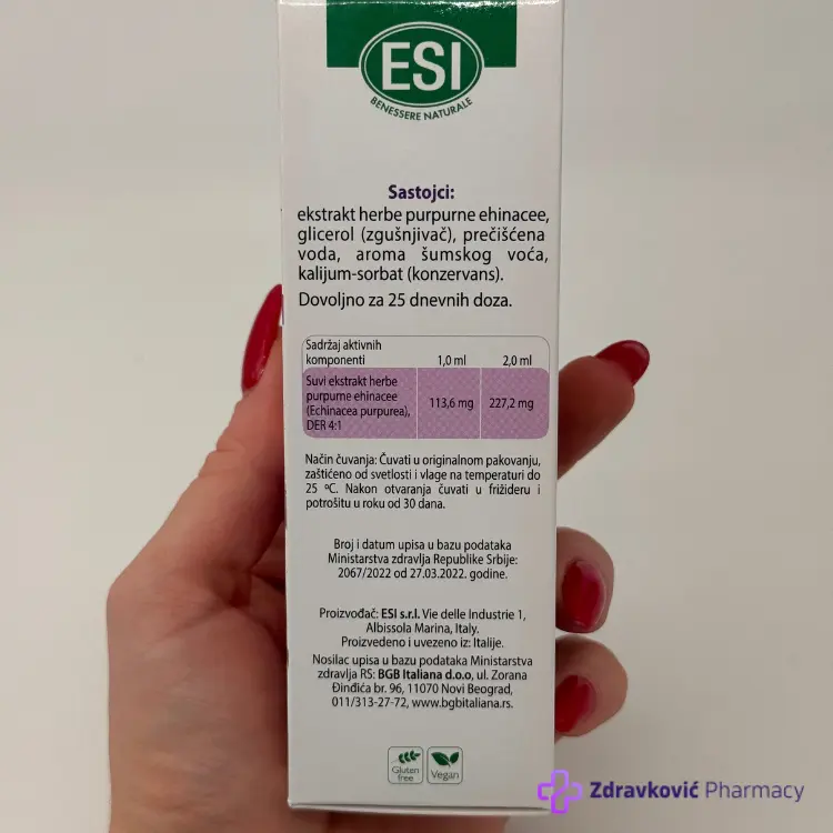 ESI ECHINAID BEZALKOHOLNE KAPI SA EHINACEOM