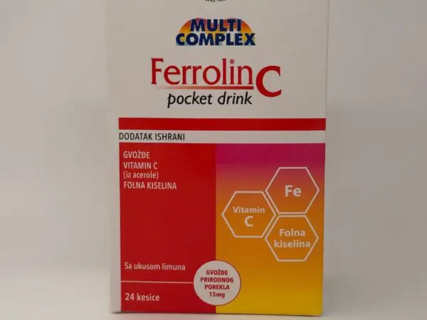 ESI FERROLIN C POCKET DRINK 24kesice