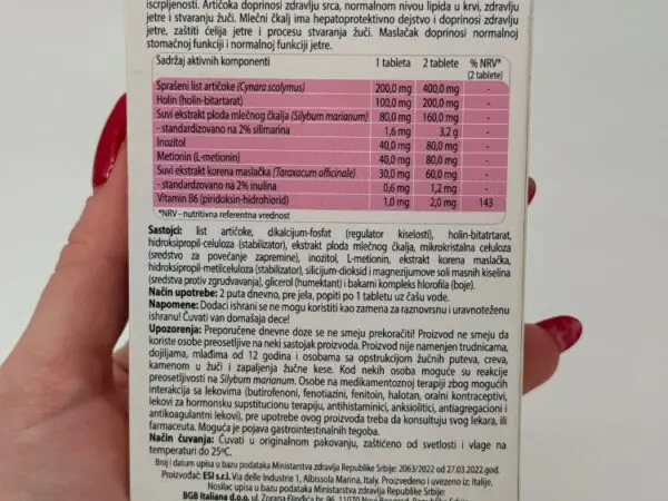ESI HEPADIET 45 tableta