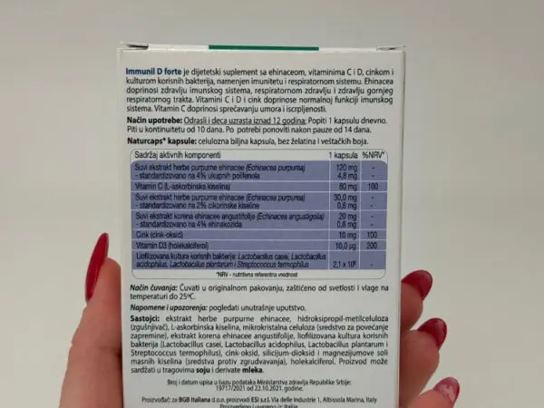 ESI IMMUNIL D FORTE 30 kapsula