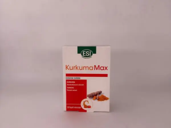 ESI KURKUMA MAX NATURCAPS LIQUID 30 kapsula