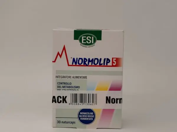 ESI NORMOLIP 5 DUOPAK 2x30kapsula